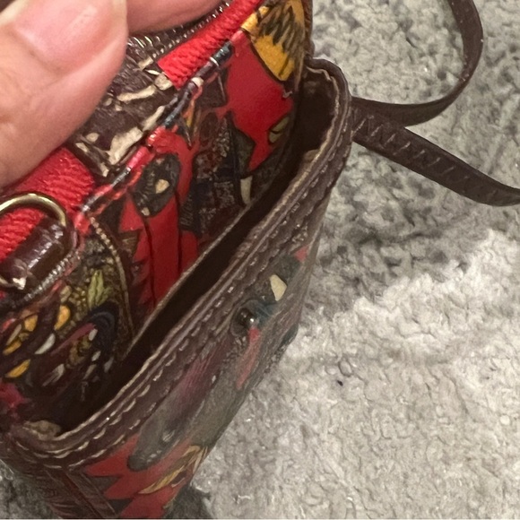 SakRoots Birds of Paradise Smartphone Wristlet Wallet Coated Canvas Print - Picture 5 of 10